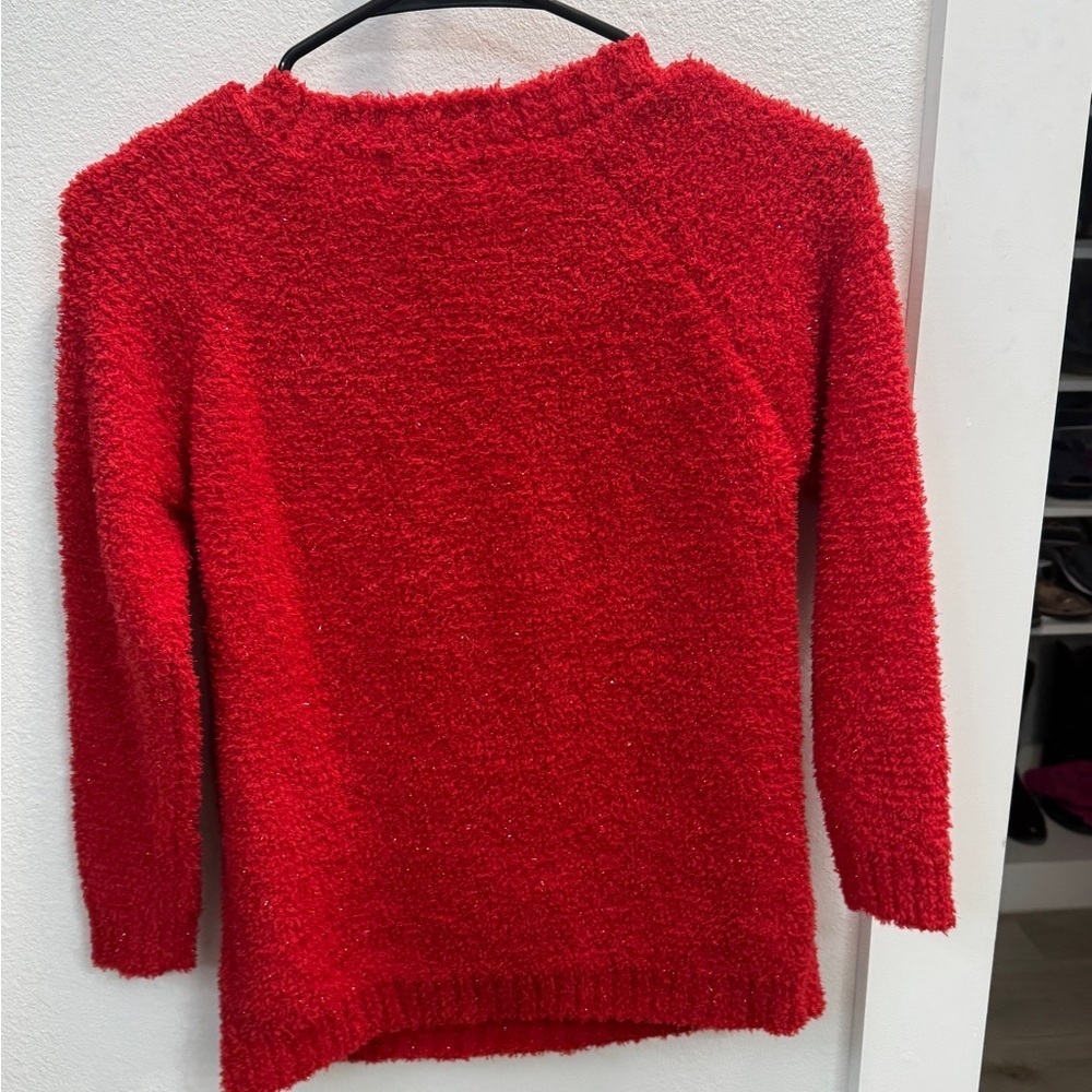 โจ Poof Girl Christmas Gnome Sweater โ Size S โจ. NWOT - Picture 4 of 4
